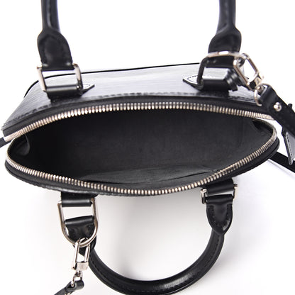 Louis Vuitton Epi Alma BB Black 4 of 10
