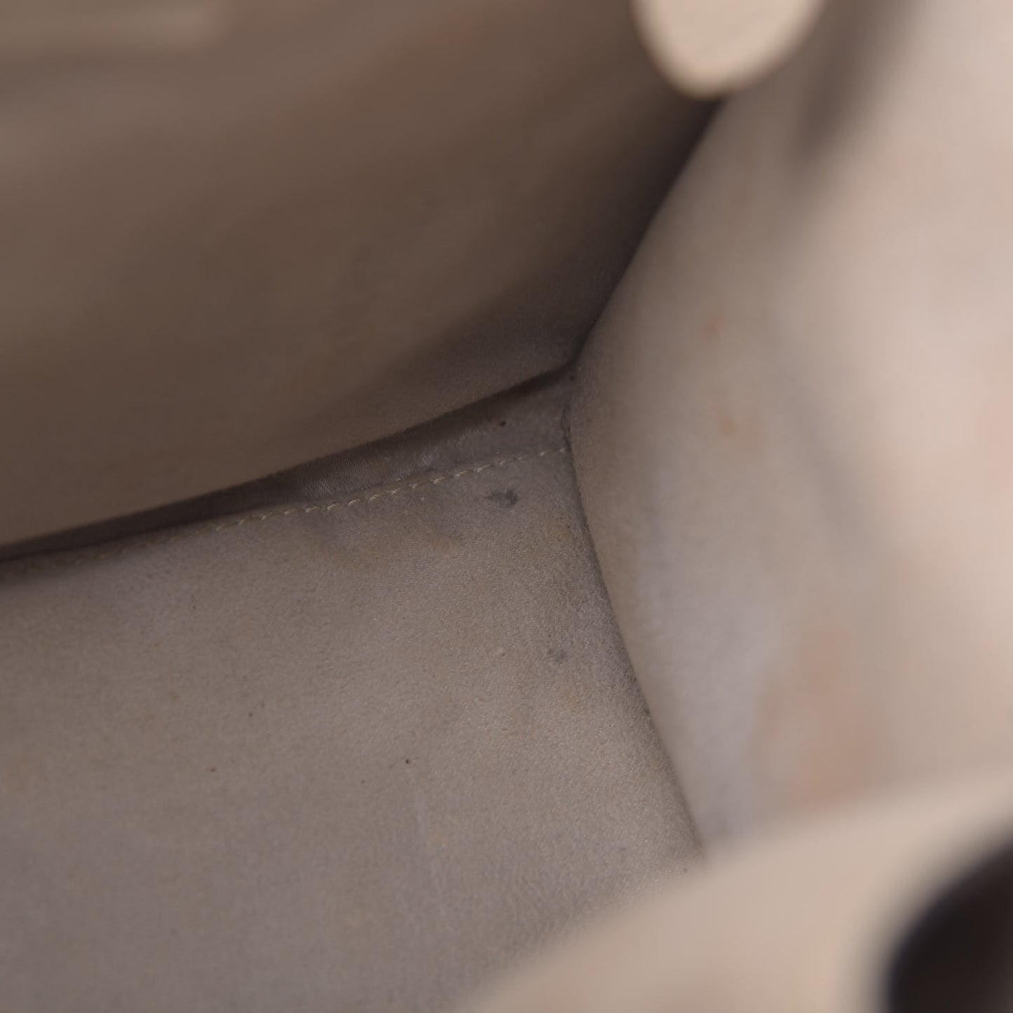 Drummed Calfskin Mini Luggage Dune