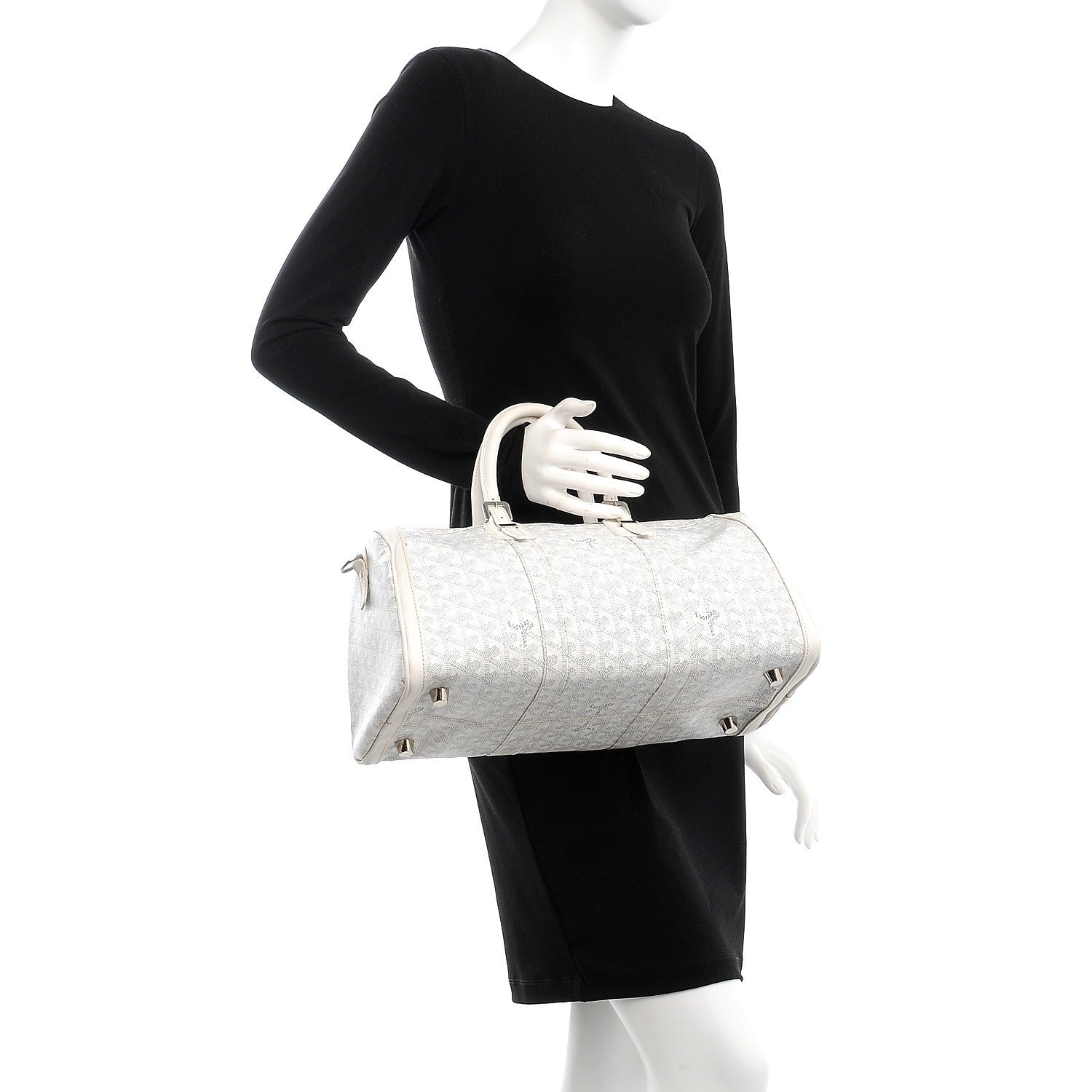 Goyard Goyardine Croisiere 35 White 2 of 9