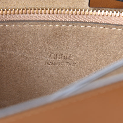 Chloe Suede Calfskin Medium Faye Shoulder Bag Mustard Brown 6 of 13