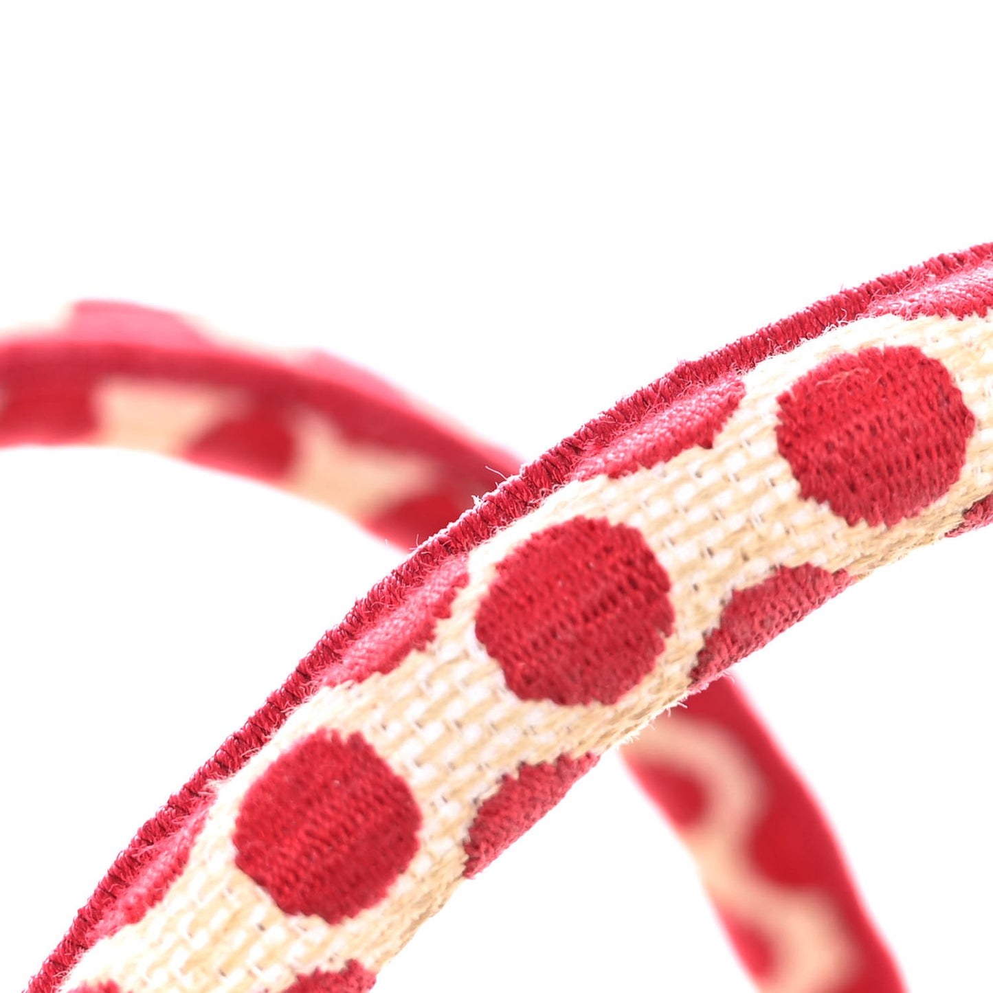 Canvas Medium DiorAmour Dots Book Tote Red