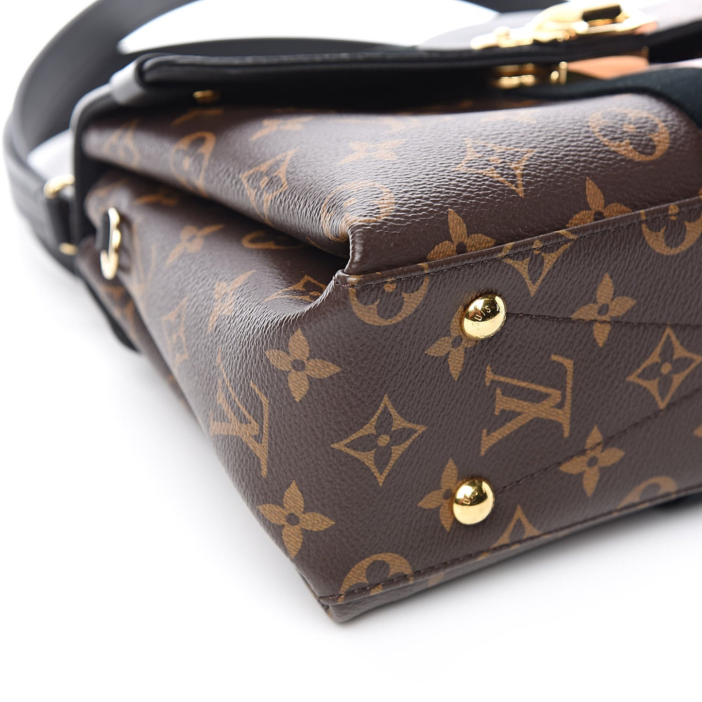 Monogram Georges BB Black Rose Poudre
