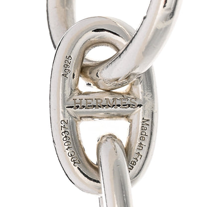Hermes Sterling Silver GM Chaine d'Ancre Bracelet 3 of 4