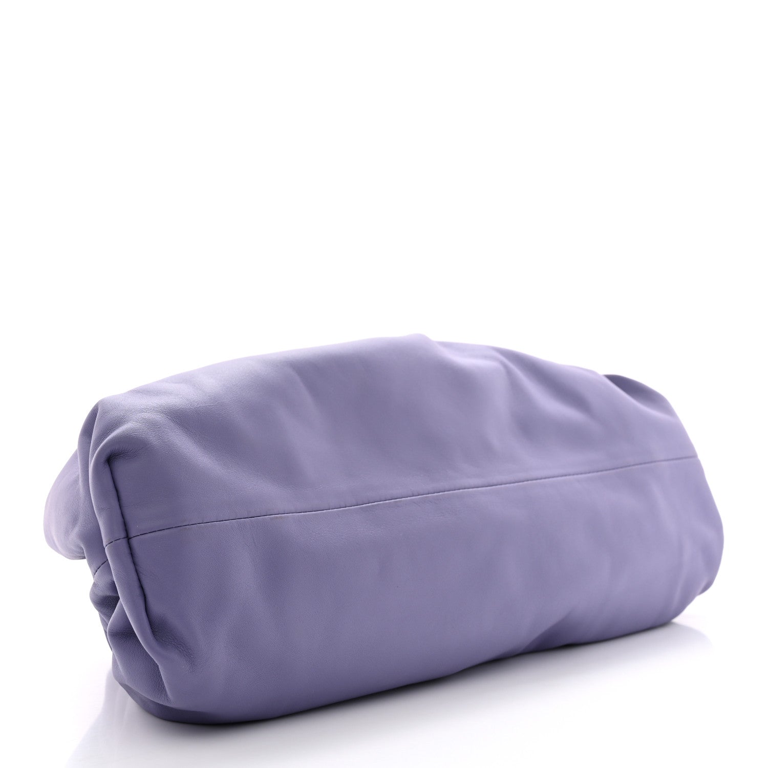 Bottega Veneta Smooth Butter Calf The Pouch Oversized Clutch Lavender 4 of 10