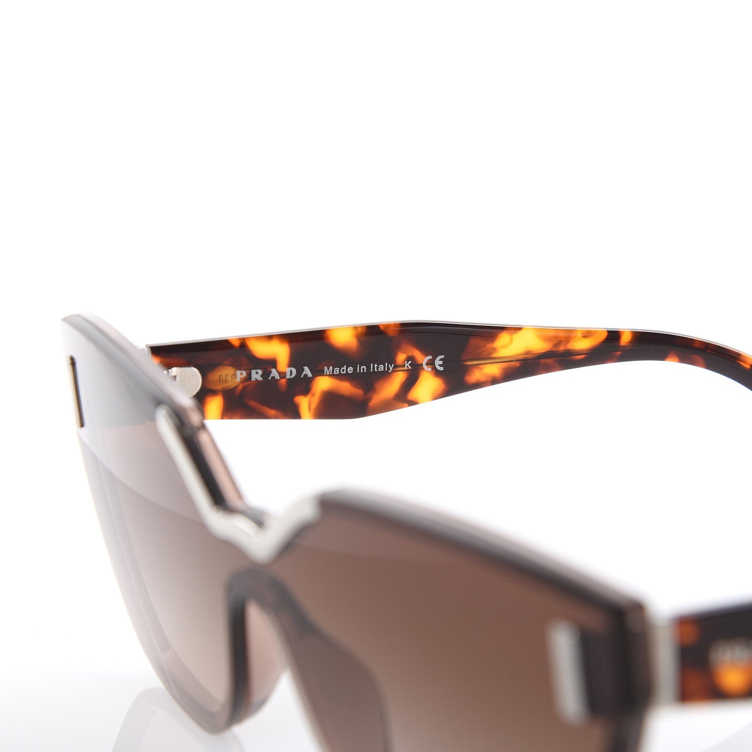 Prada Cat Eye Sunglasses SPR 16T Tortoise 5 of 7