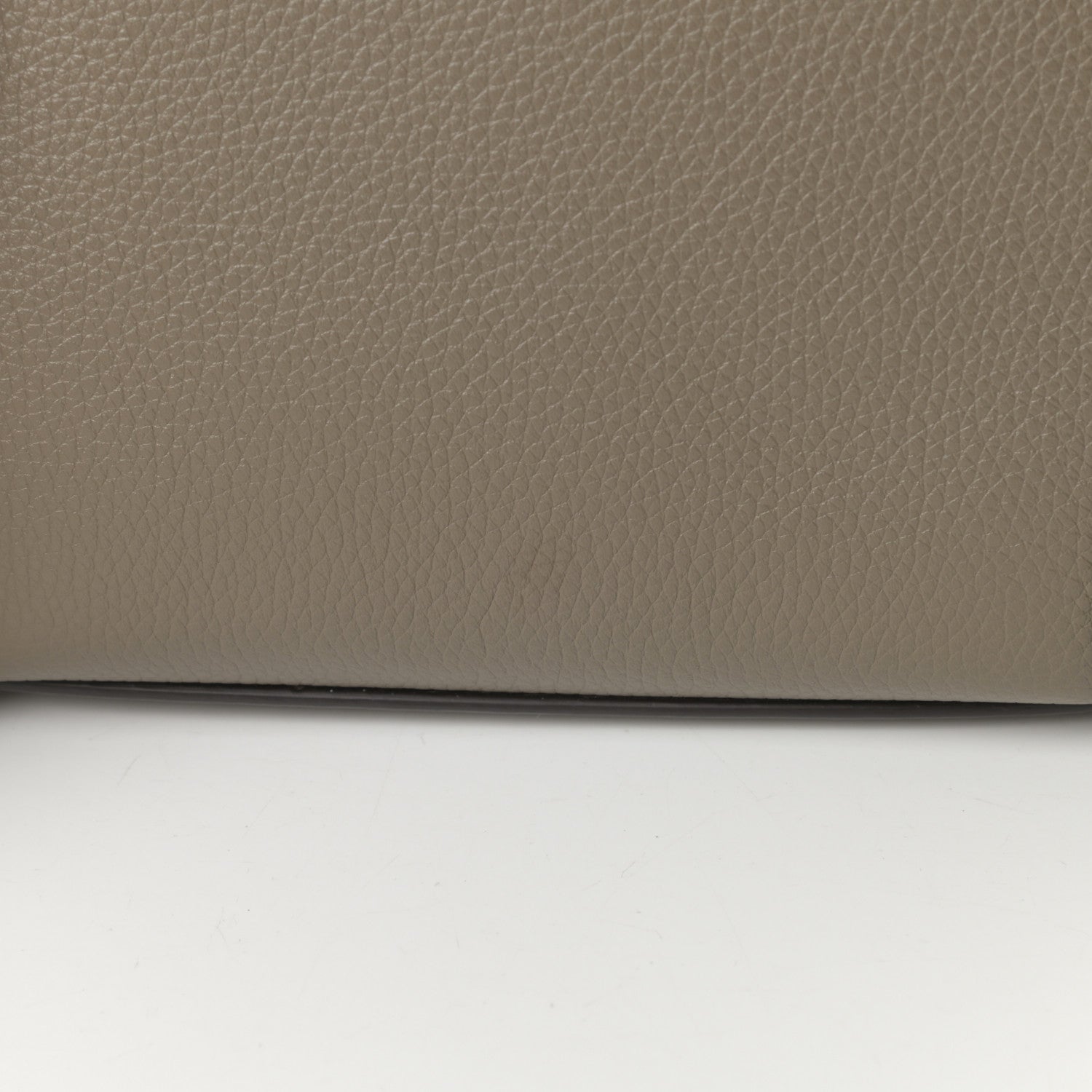 Celine Drummed Calfskin Nano Luggage Souris 11 of 12
