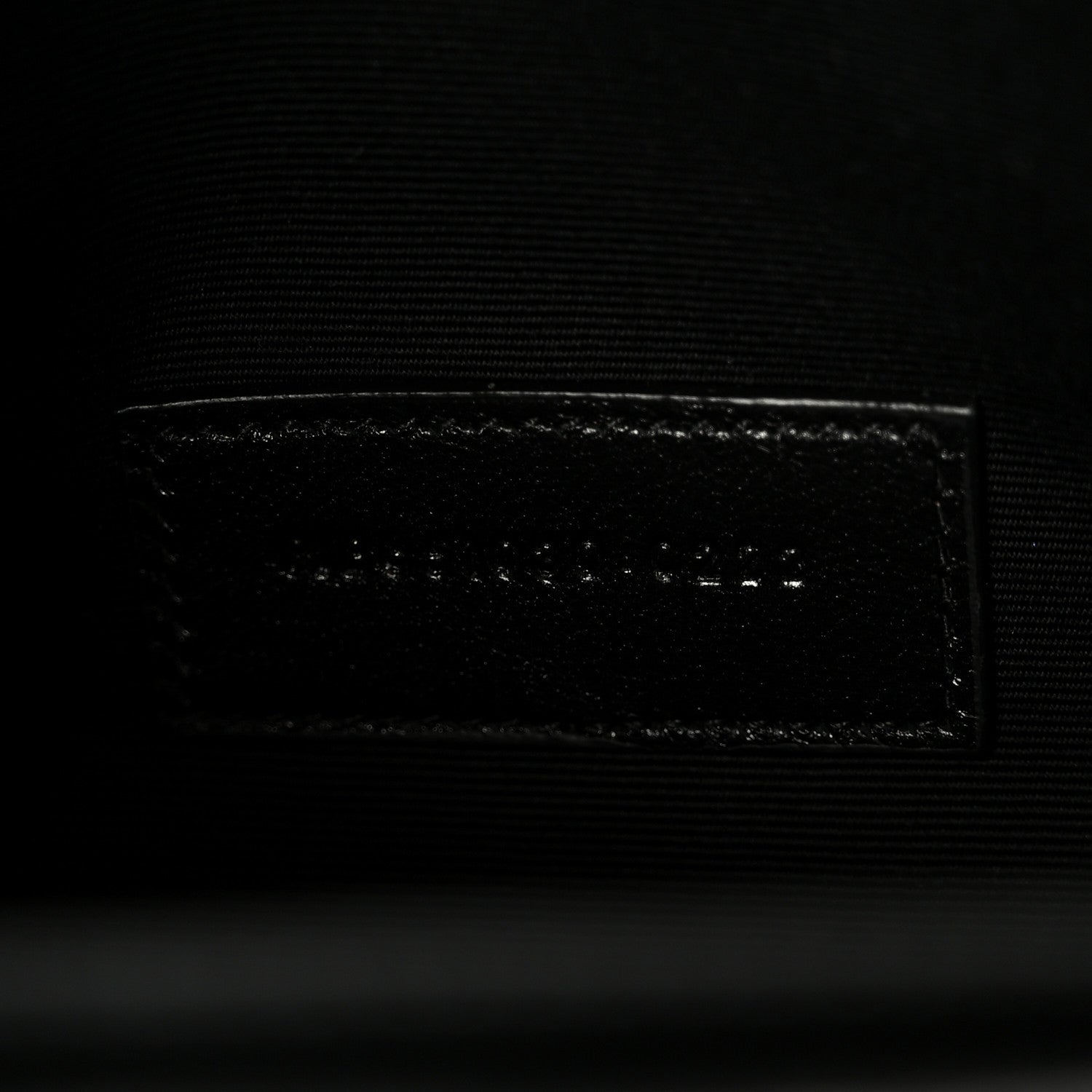Saint Laurent Grain De Poudre Textured Mixed Matelasse Triquilt Monogram Clutch Black 7 of 9