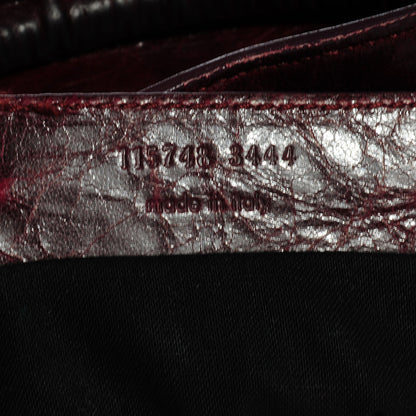 Balenciaga Chevre City Bordeaux 11 of 12