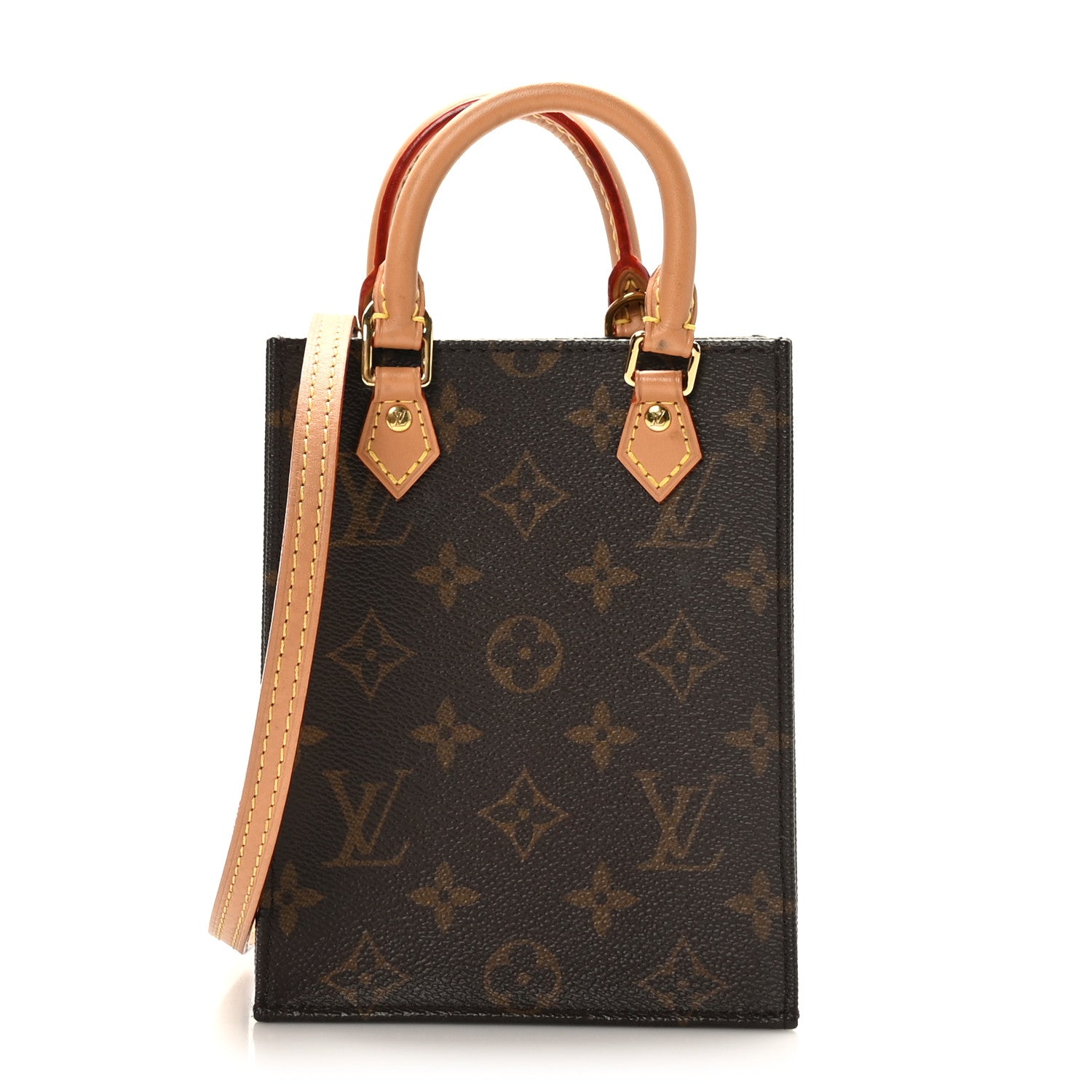 Louis Vuitton Monogram Petit Sac Plat 1 of 8
