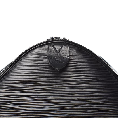 Louis Vuitton Epi Keepall 60 Black 6 of 17