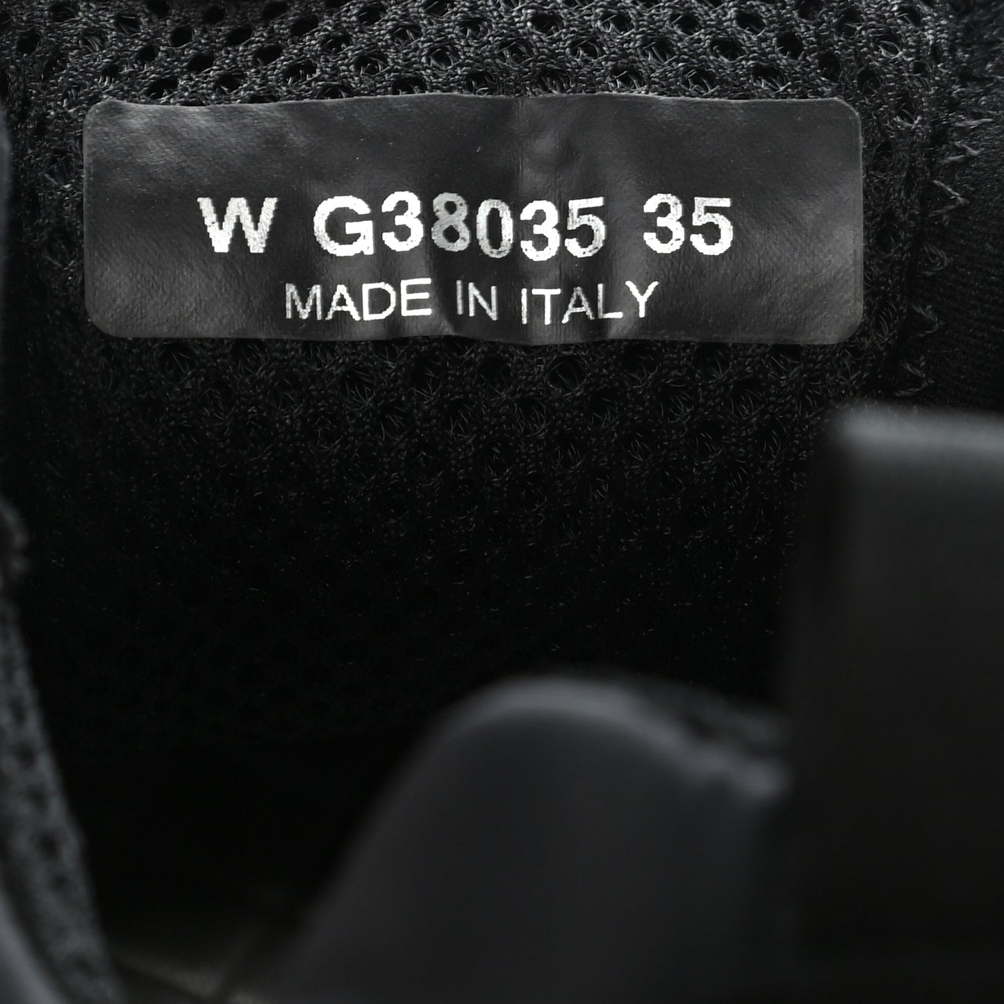 Nylon Suede Calfskin CC Sneakers 35 Black