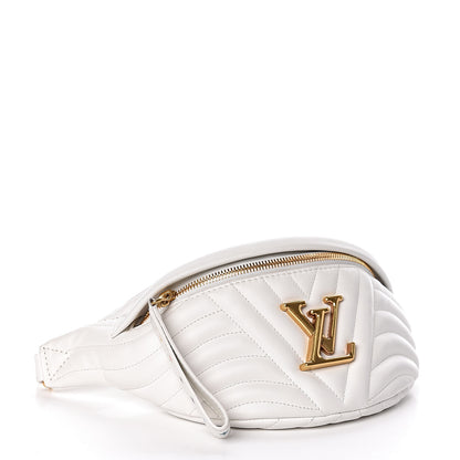 Louis Vuitton Calfskin New Wave Bumbag Snow 4 of 13