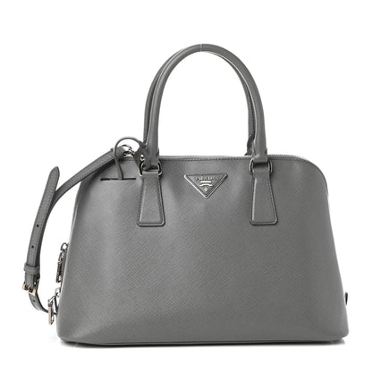 Prada Saffiano Vernice Medium Promenade Tote Marmo 1 of 9