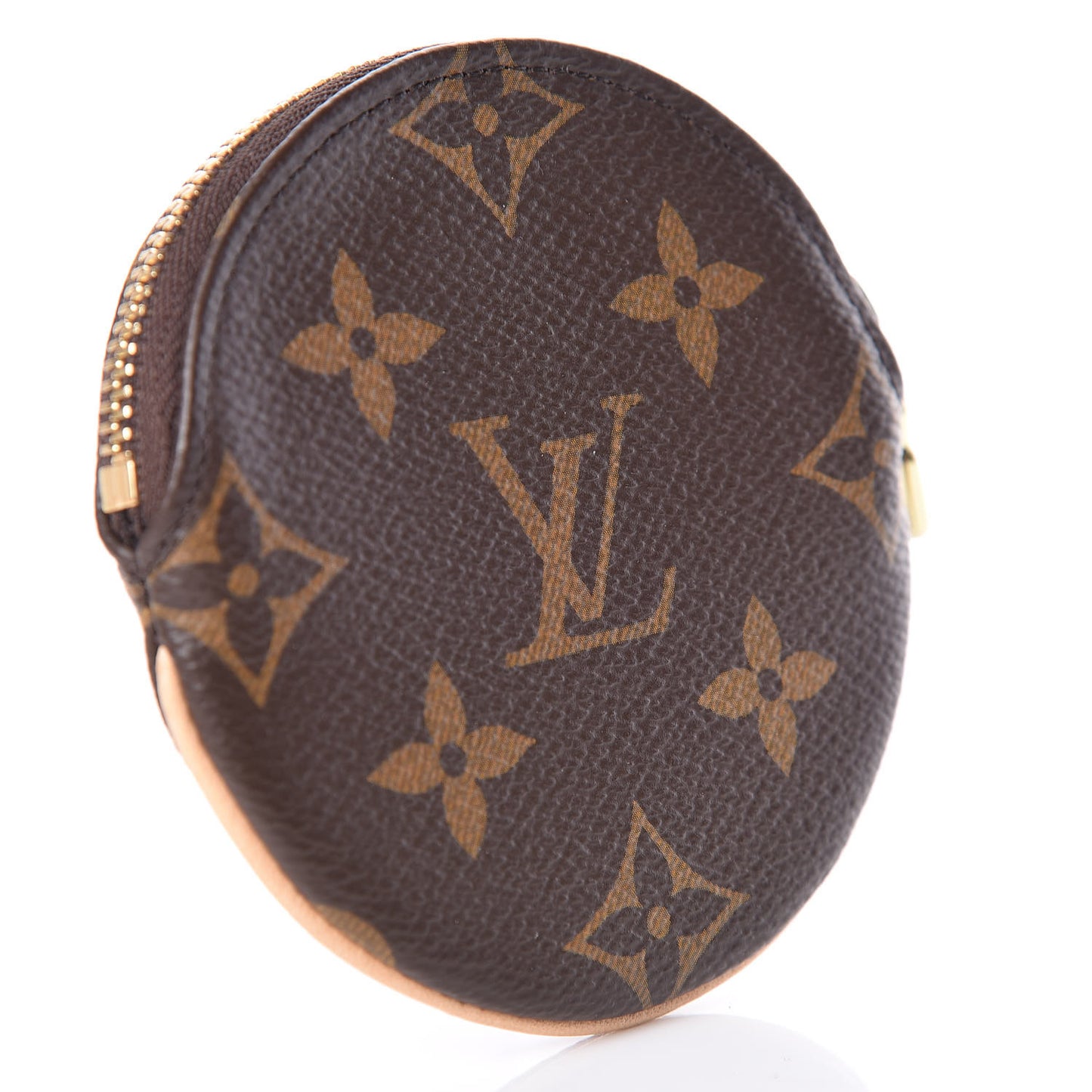 Monogram Round Coin Purse