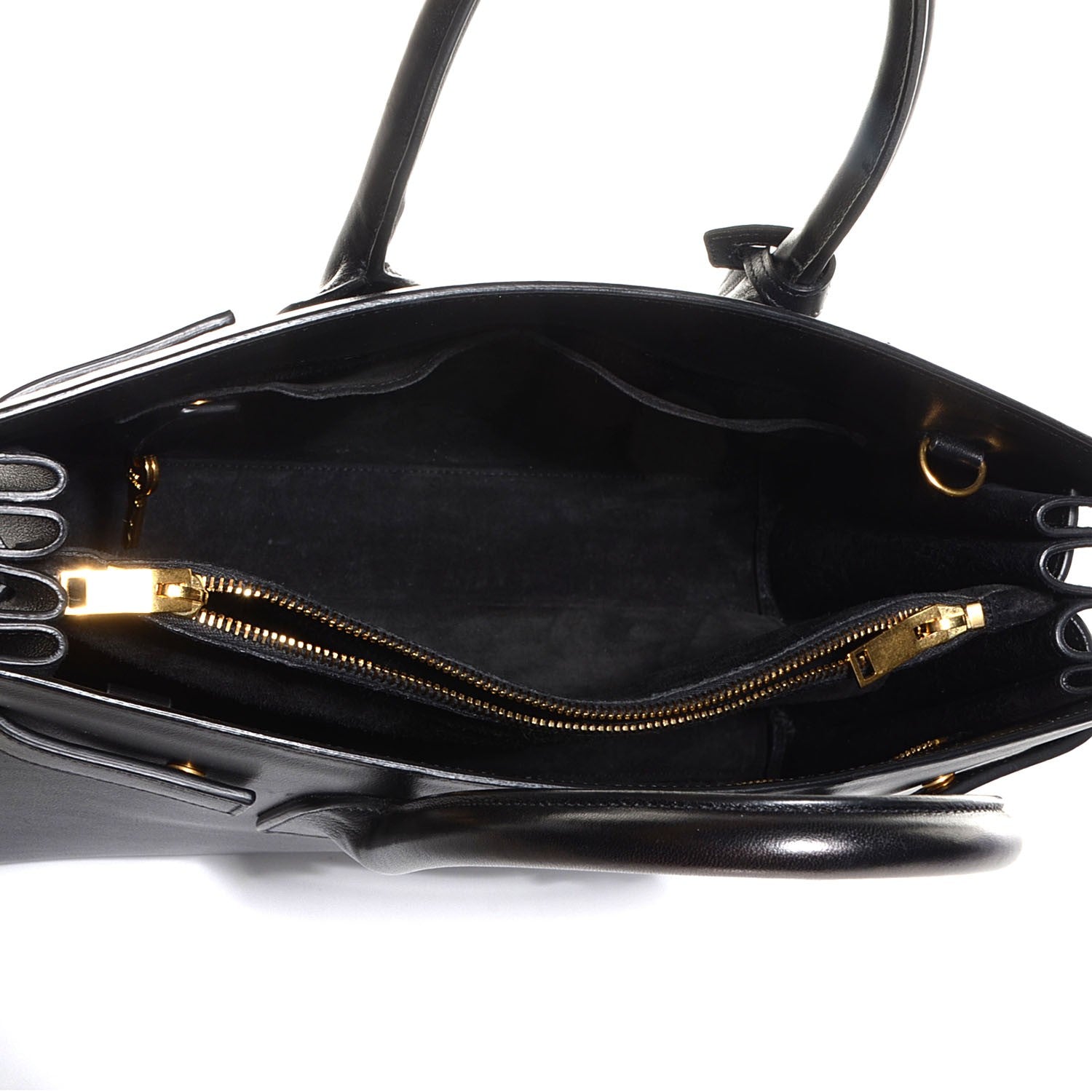 Saint Laurent Calfskin Small Sac De Jour Black 5 of 9