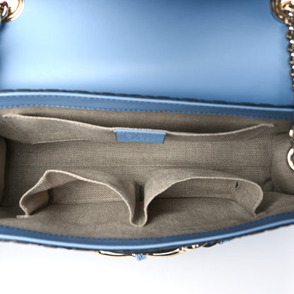 Gucci Microguccissima Medium Emily Chain Shoulder Bag Mineral Blue 5 of 12
