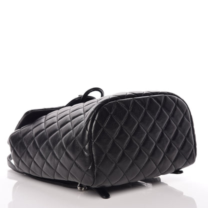 Chanel Lambskin Quilted Small Urban Spirit Backpack Black 5 of 10