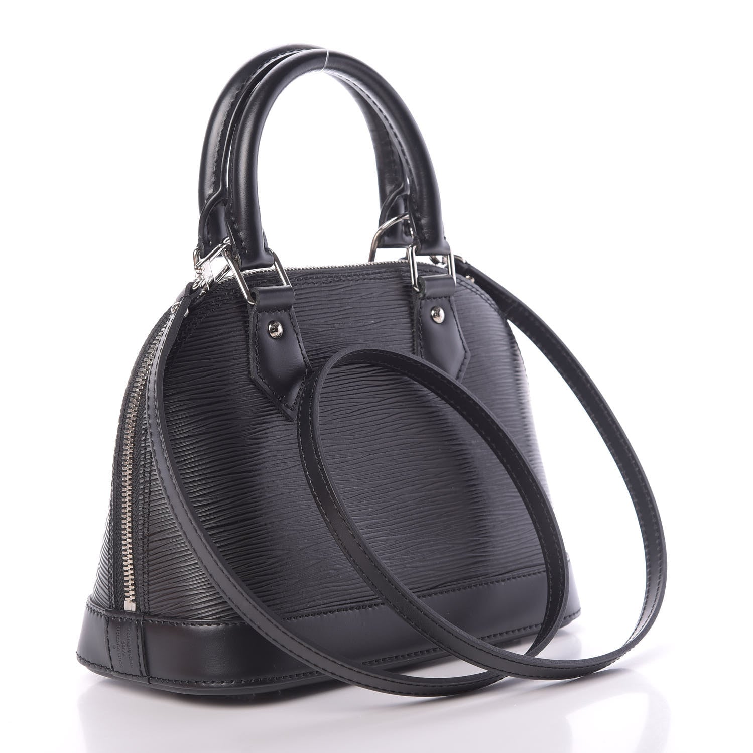 Louis Vuitton Epi Alma BB Black 4 of 12