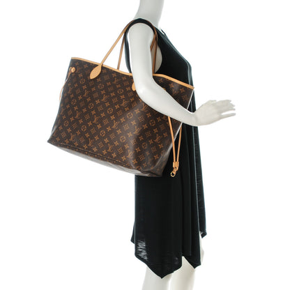 Louis Vuitton Monogram Neverfull GM Fuchsia 2 of 7