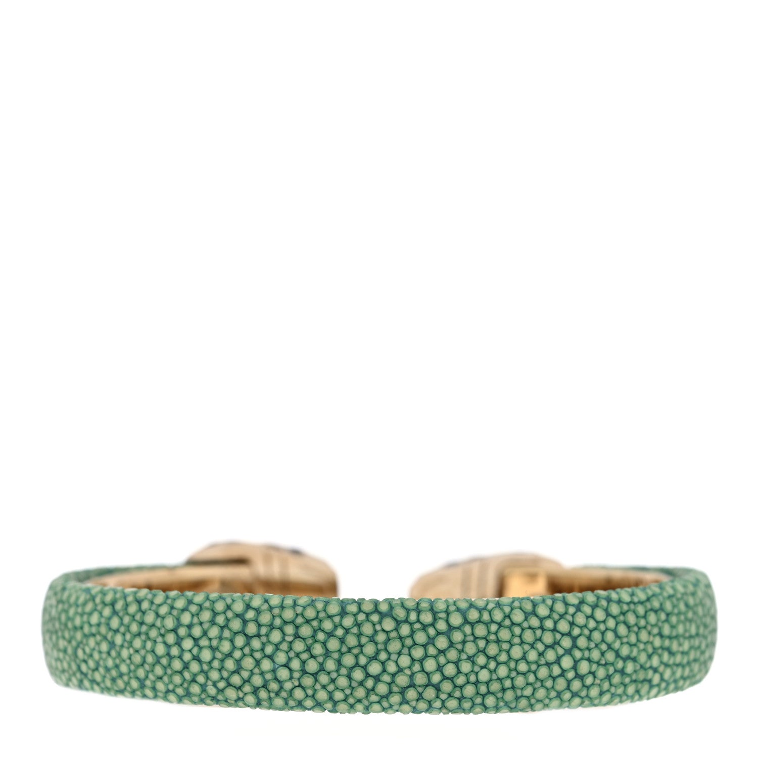 Bulgari Galuchat Serpenti Forever Bracelet Green 3 of 4