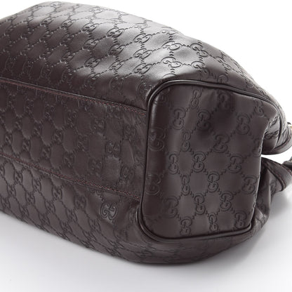 Gucci Guccissima Medium Sukey Tote Chocolate 9 of 9