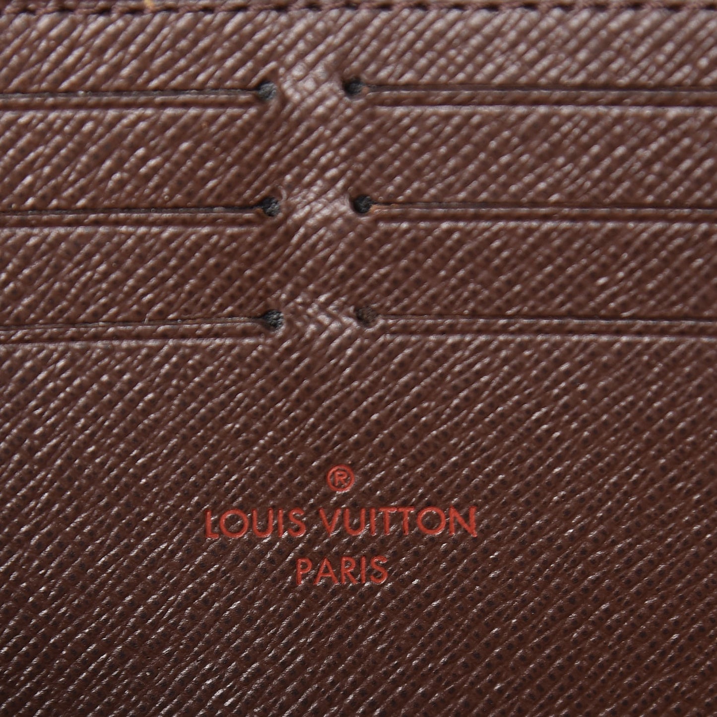 Damier Ebene Zippy Wallet