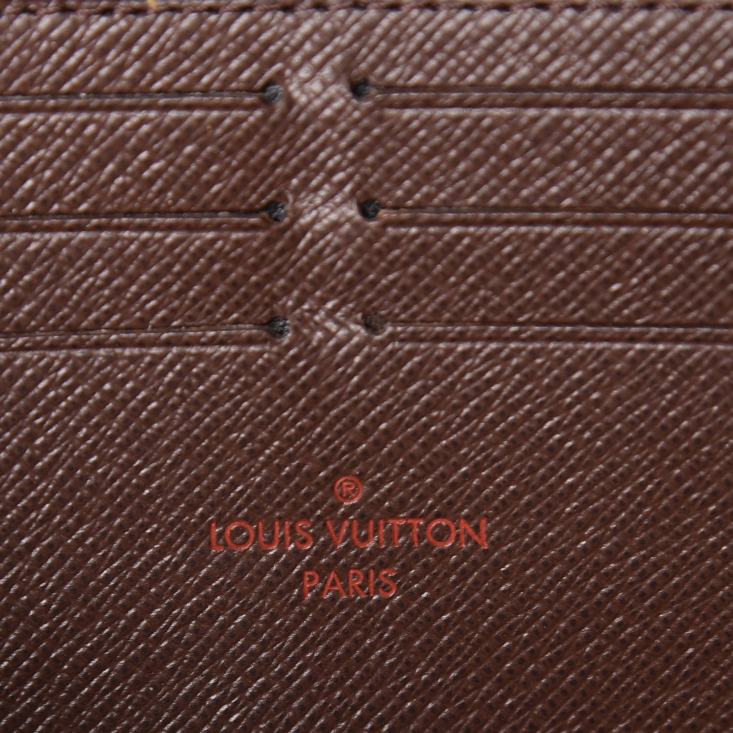 Louis Vuitton Damier Ebene Zippy Wallet 6 of 8