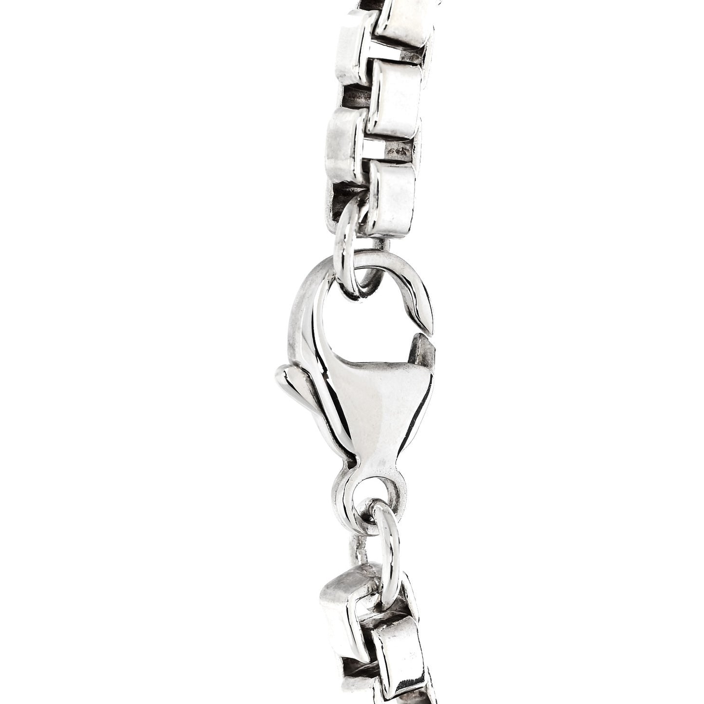 Sterling Silver Venetian Link ID Bracelet