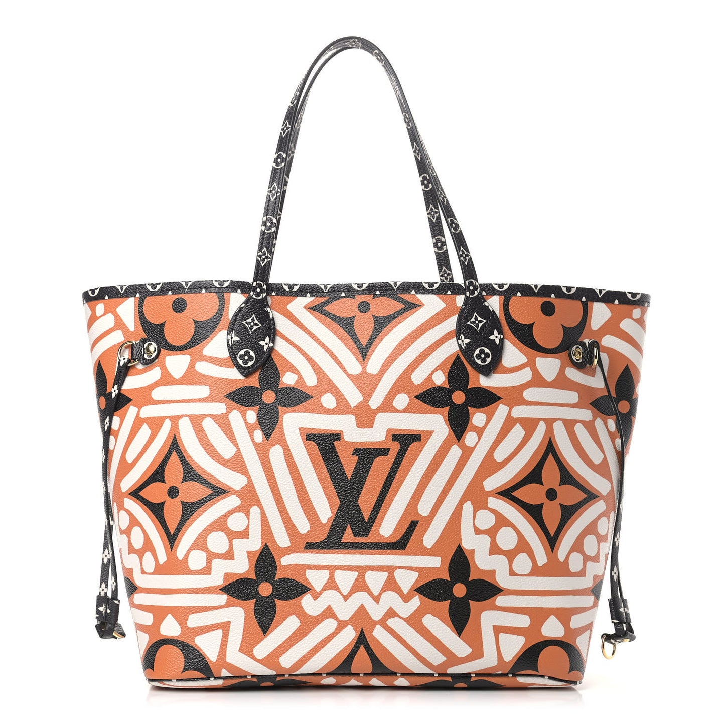 Monogram Giant Crafty Neverfull MM Creme Caramel