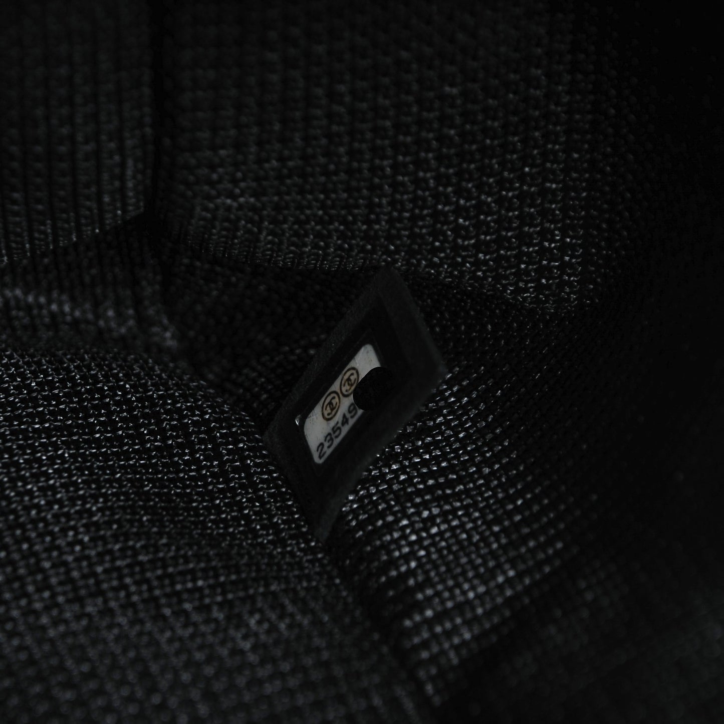 Calfskin Quilted XXL Travel Flap Bag Black