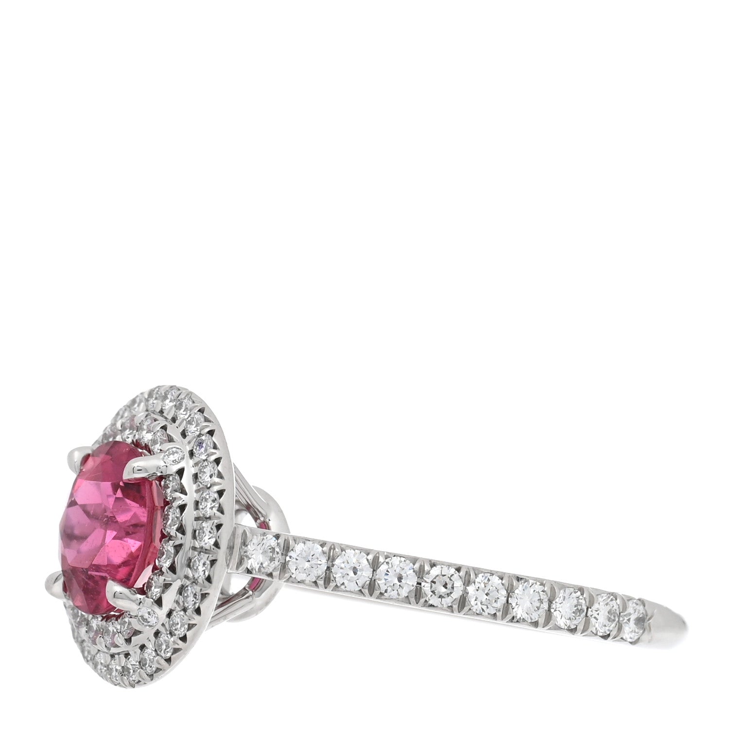 Tiffany Platinum Diamond Ruby Soleste Ring 49 5 3 of 6