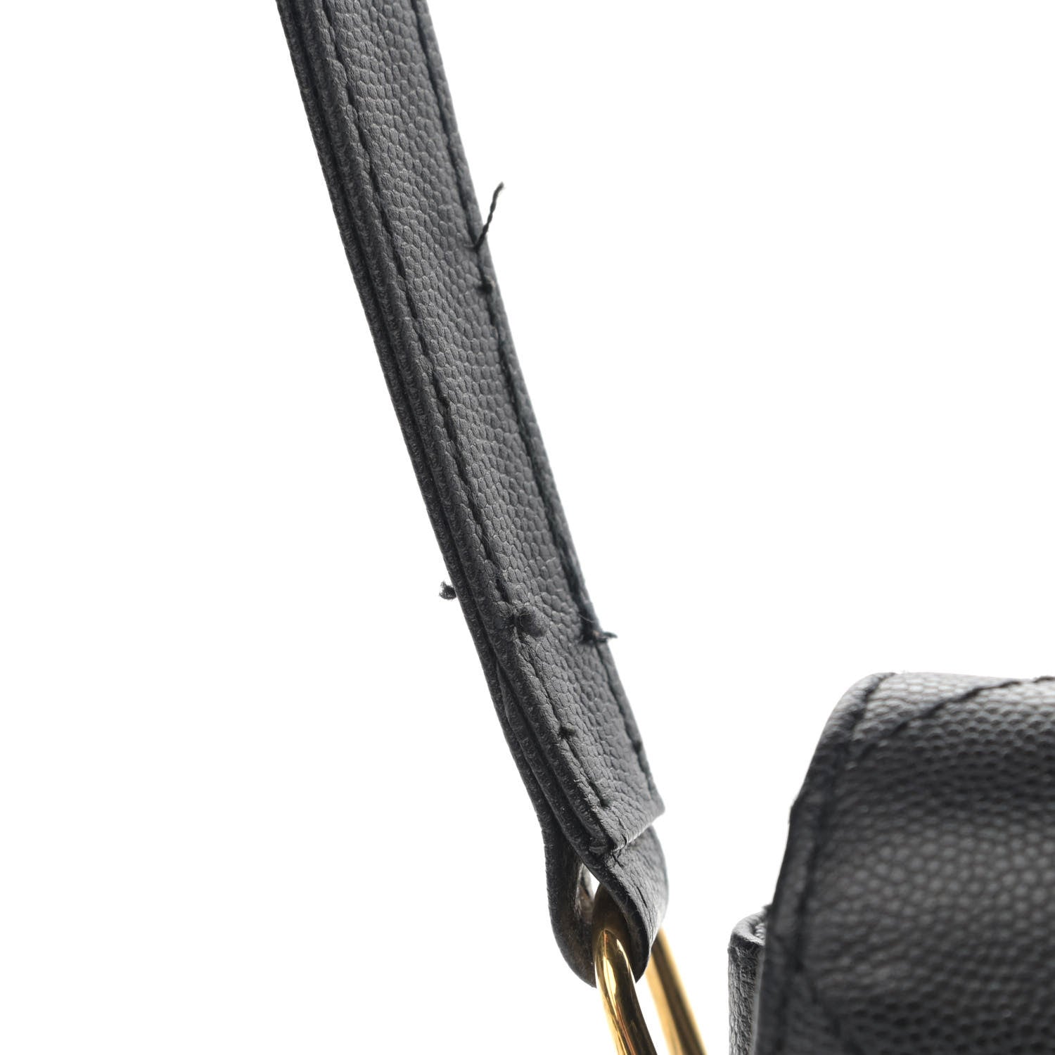 Chanel Caviar Diamond Stitched Flap Shoulder Bag Black 11 of 14