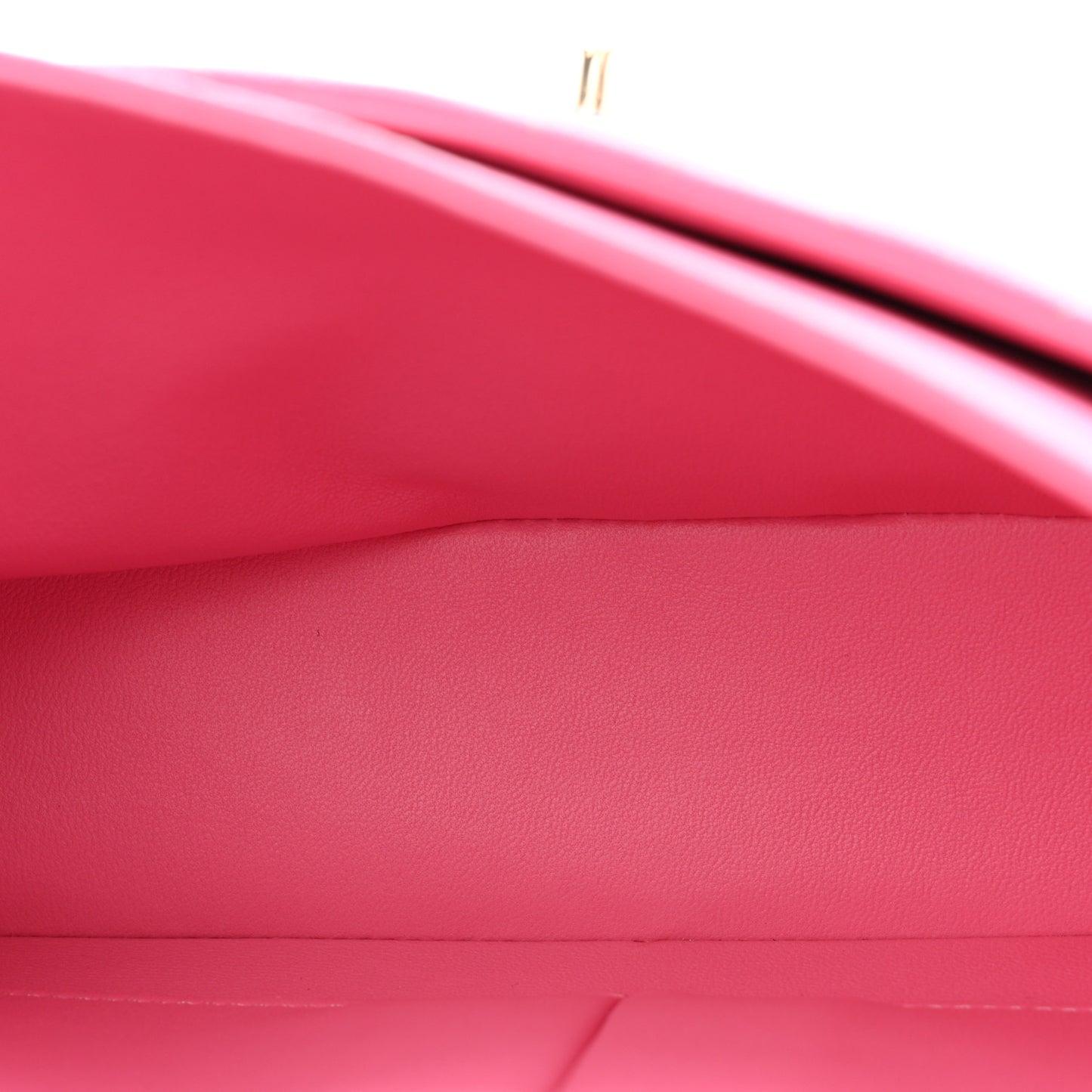 Caviar Quilted Medium Double Flap Pink