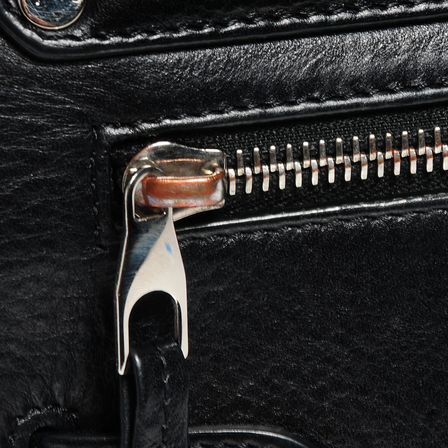 Leather PS11 Classic Shoulder Bag Black