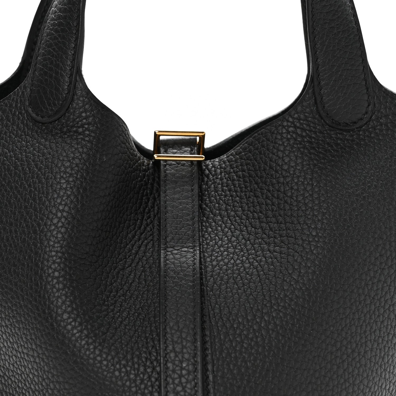 Hermes Taurillon Clemence Picotin Lock 18 PM Black 8 of 13