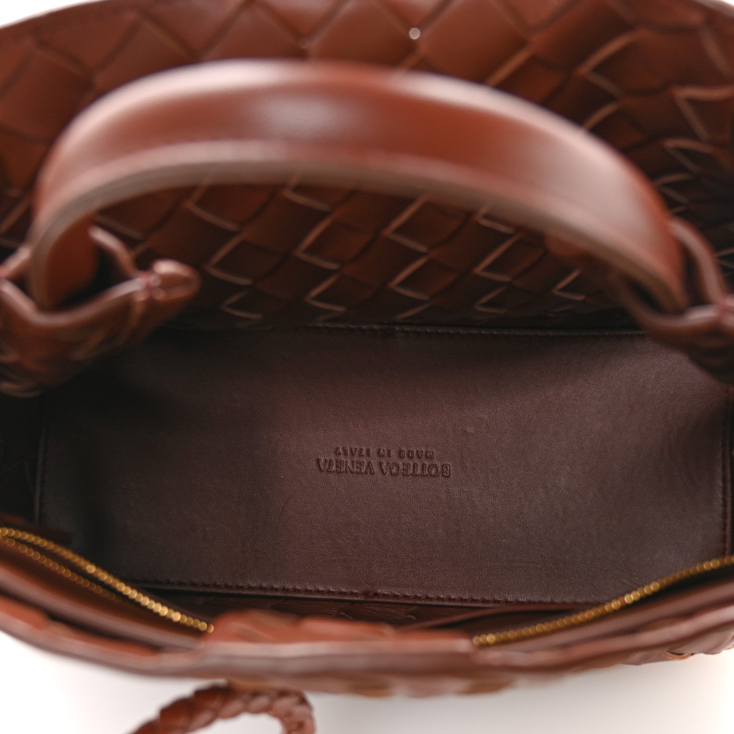 Bottega Veneta Nappa Intrecciato Small Andiamo Shoulder Bag Sapele 5 of 10