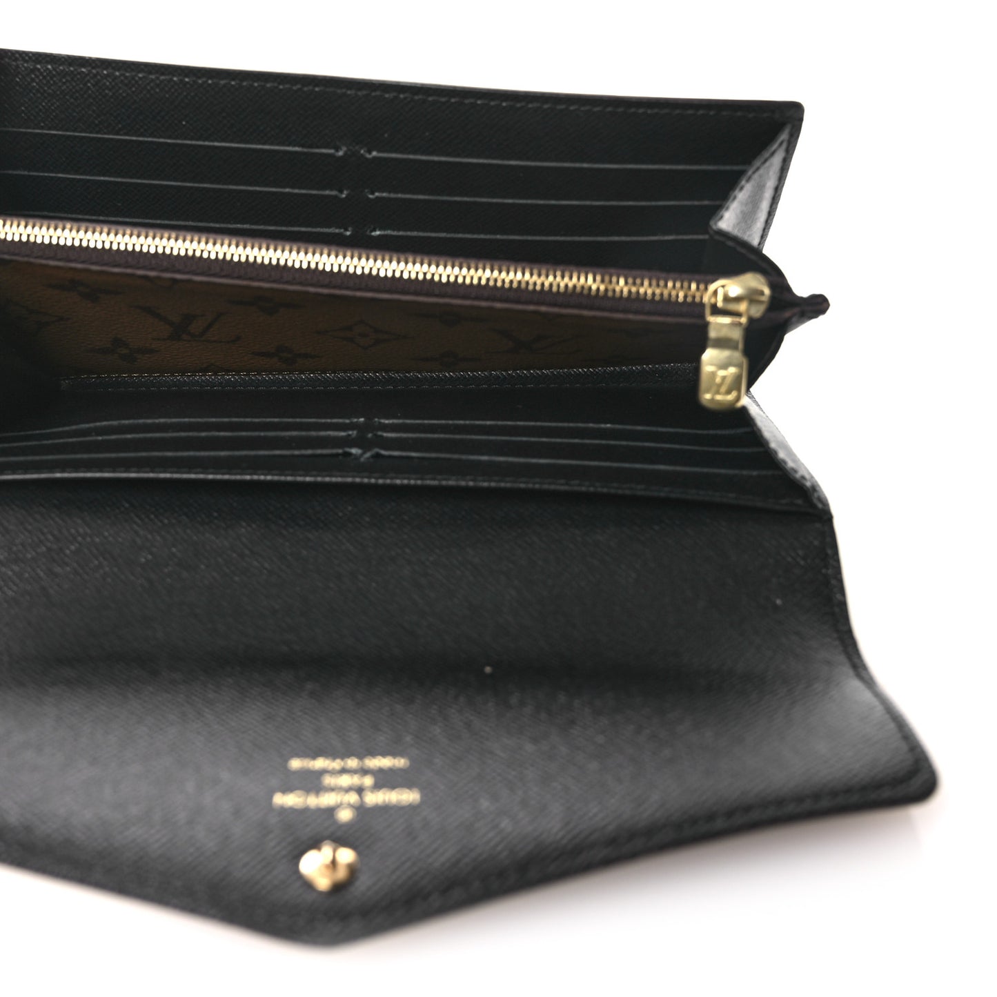 Reverse Monogram Giant Sarah Wallet