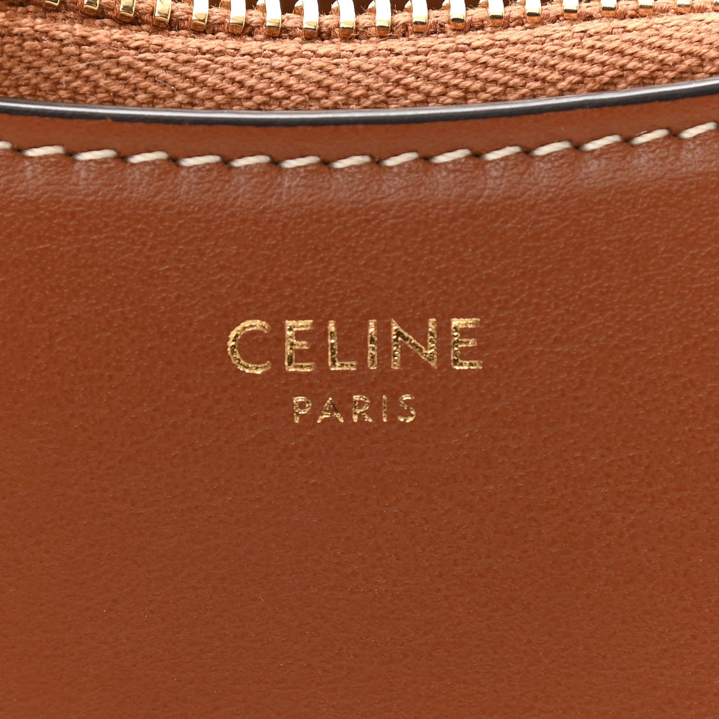 Smooth Calfskin Medium Strap Ava Shoulder Bag Tan