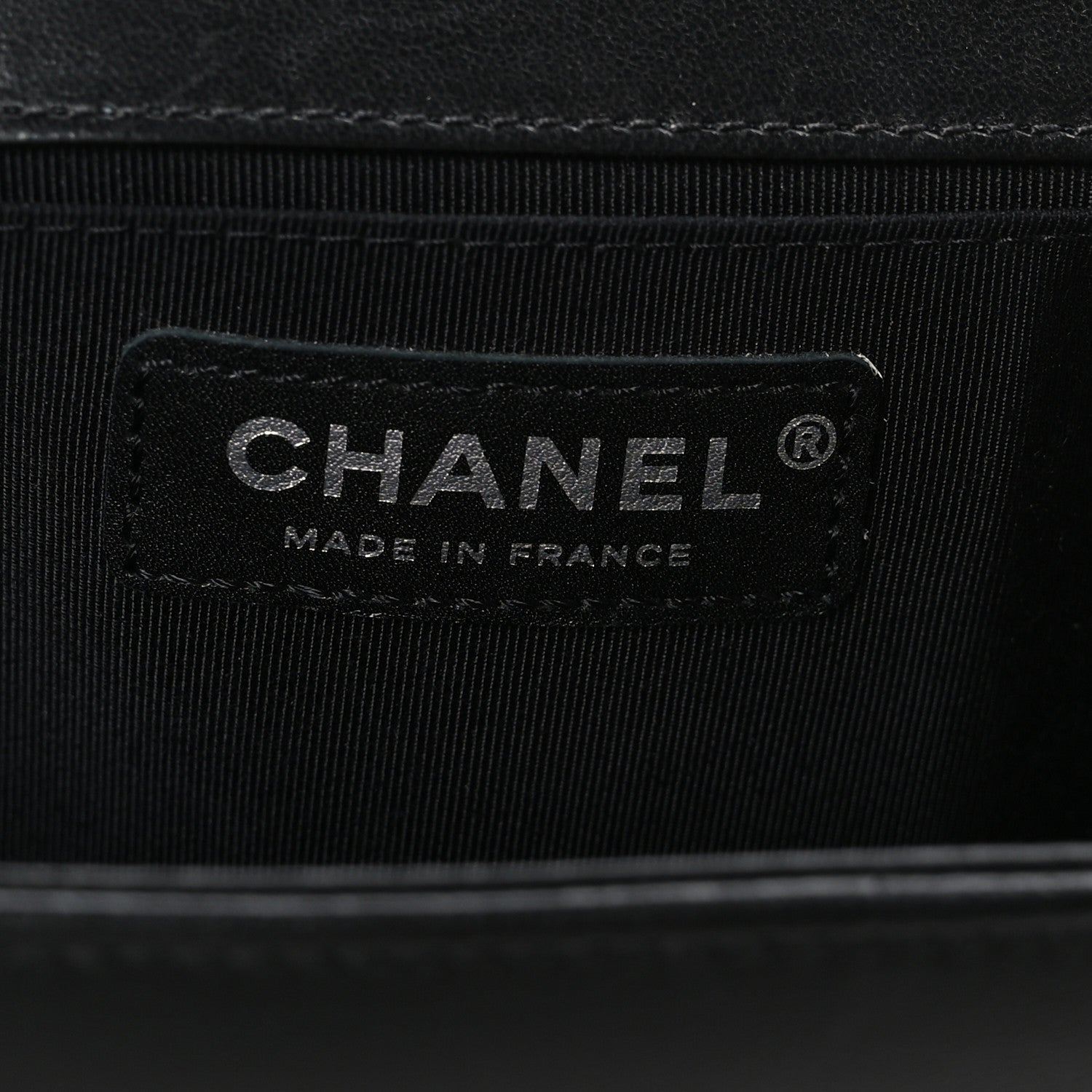 Chanel Calfskin Quilted Medium Boy Flap Black 6 of 9