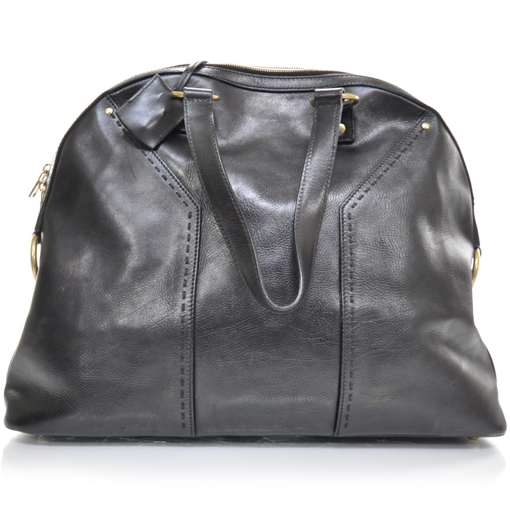 Saint Laurent Leather Large Muse Black 3 of 9