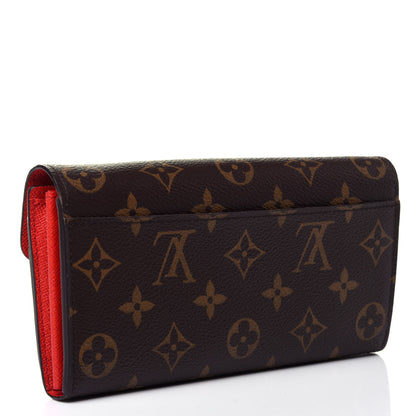 Louis Vuitton Monogram Sarah Wallet NM Poppy 2 of 4