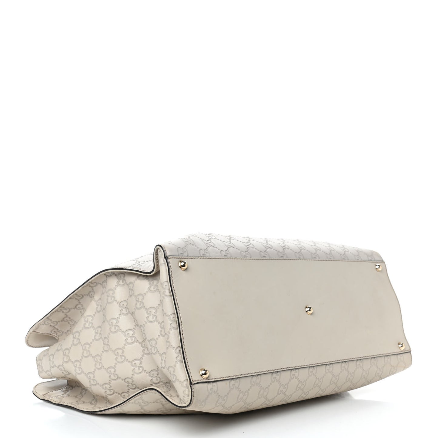 Guccissima Piston Tote Off White