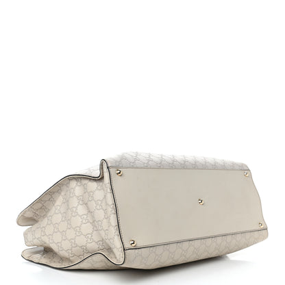 Gucci Guccissima Piston Tote Off White 3 of 19