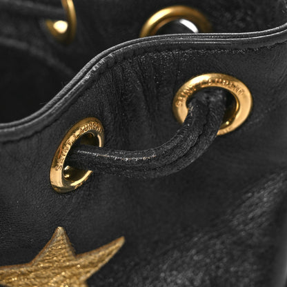 Saint Laurent Calfskin Star Small Emmanuelle Bucket Bag Black 11 of 11
