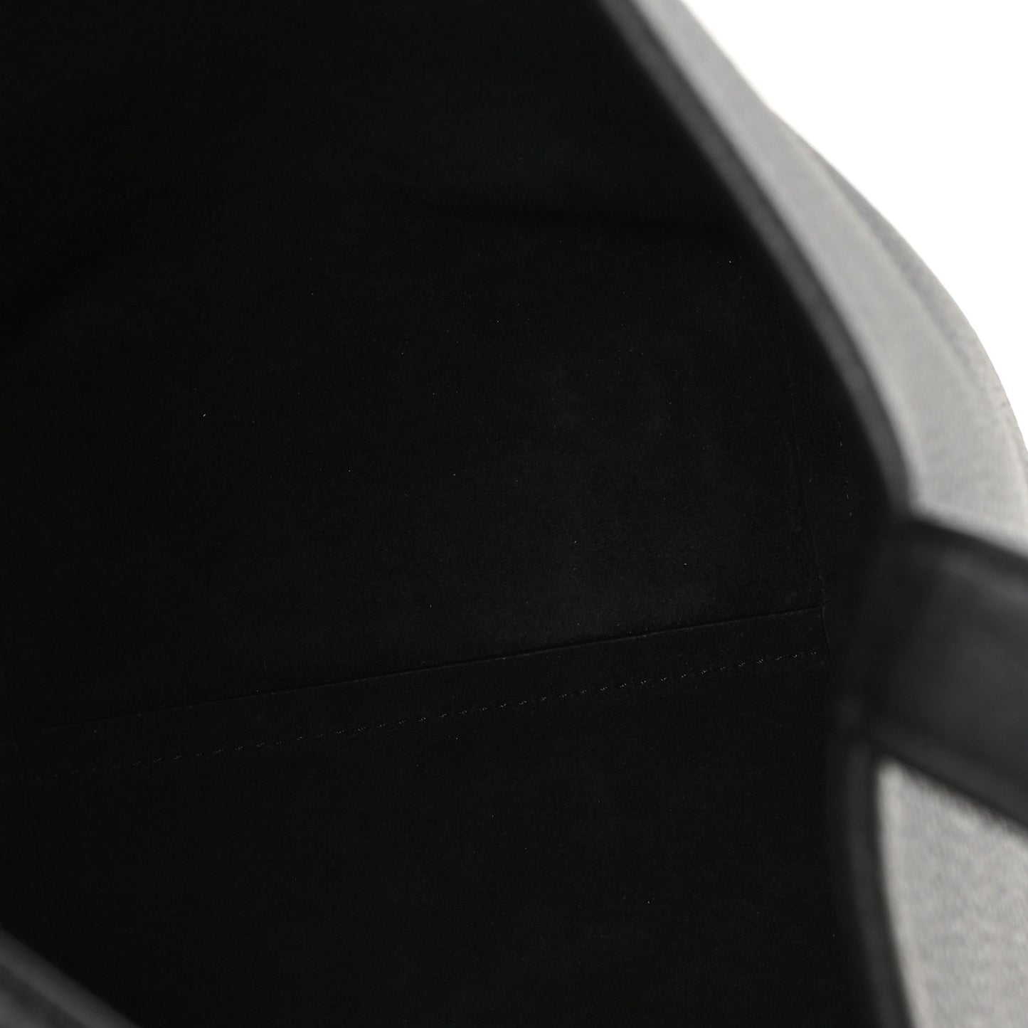 Grained Calfskin Medium N/S Park Tote Black