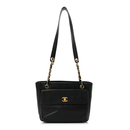 Chanel Caviar CC Shopper Tote Black 1 of 10