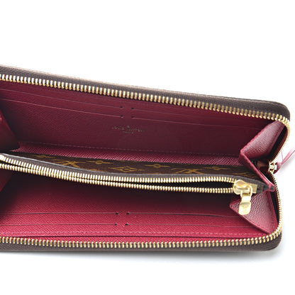 Louis Vuitton Monogram Clemence Wallet Fuchsia 5 of 7