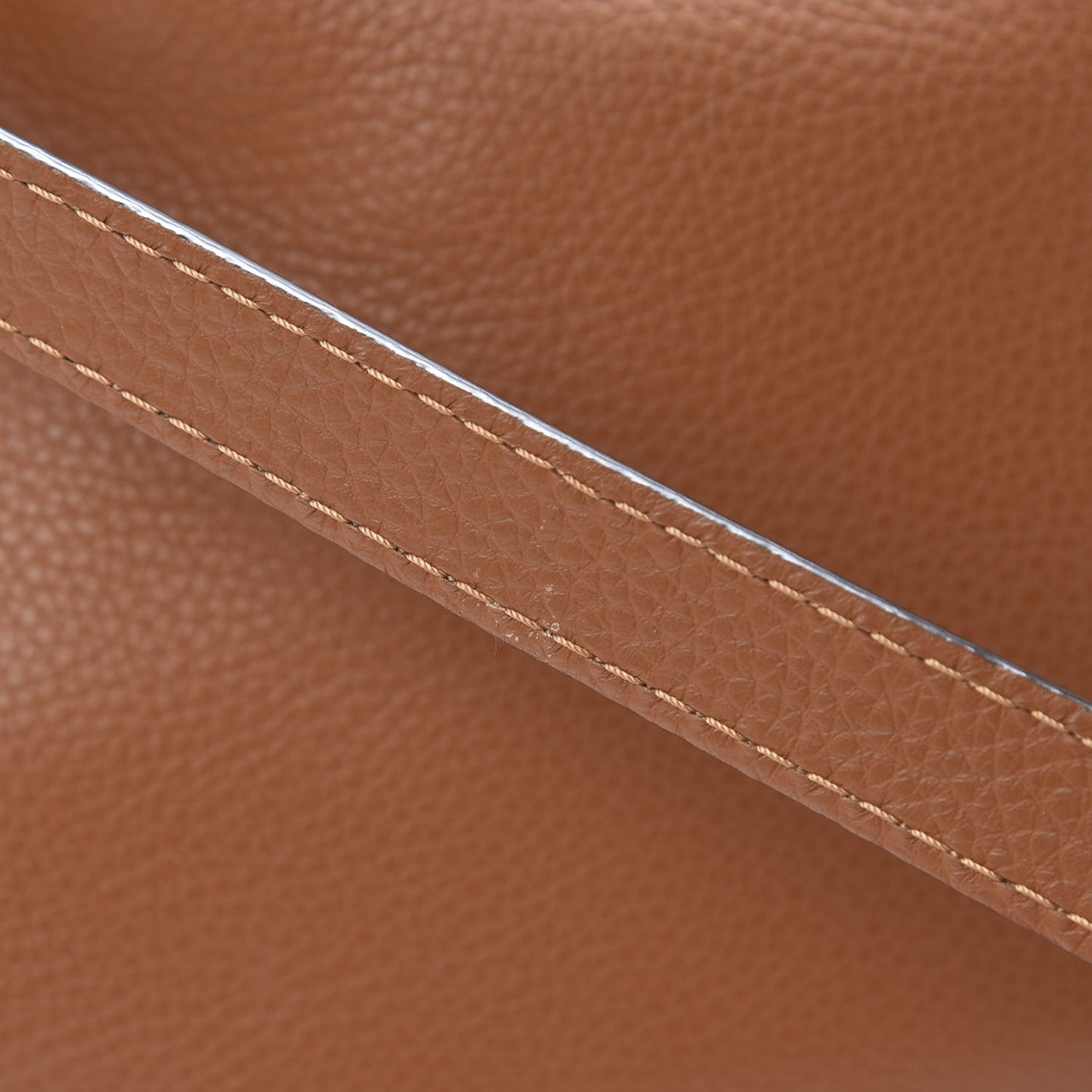 Calfskin Medium Marcie Satchel Tan