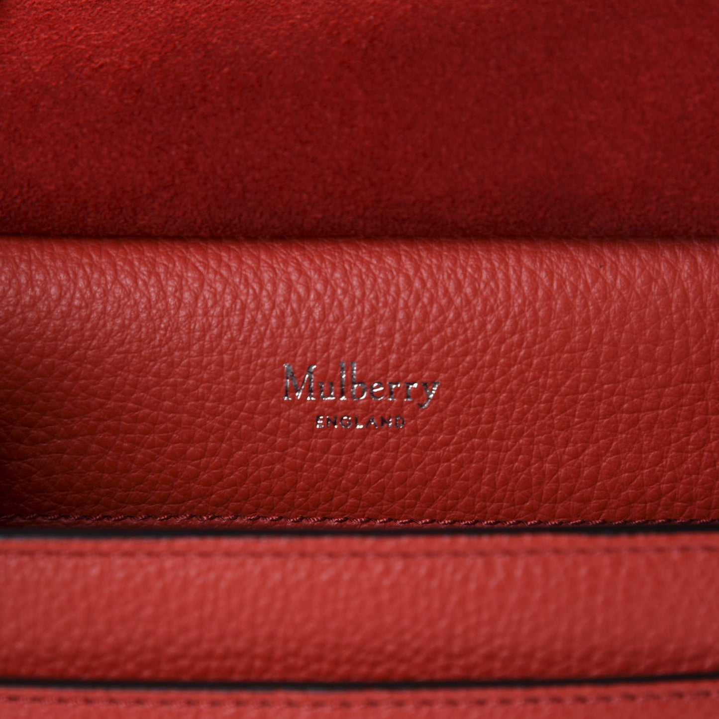 Natural Grain Calfskin Antony Messenger Crossbody Scarlet