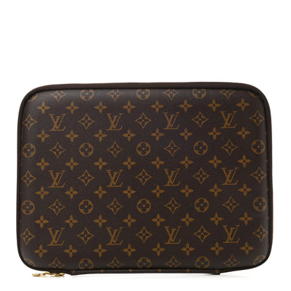 Louis Vuitton Monogram 13 Inch Laptop Sleeve 1 of 9